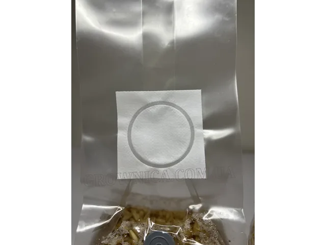 Стерильний зерновий субстрат (Овес) в малих пакетах