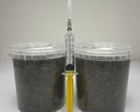 Стерильний гнойовий субстрат з рідким міцелієм Panaeolus